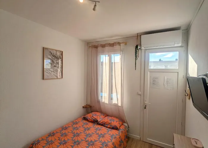 아파트 Le Logis, T2 Au Pied De La Plage, Climatisation 포르트라누벨